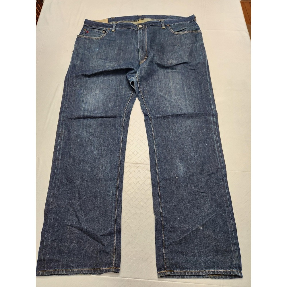 Polo Ralph Lauren Jeans Mens 42x32 Blue Denim Classic Fit Straight Leg Pants